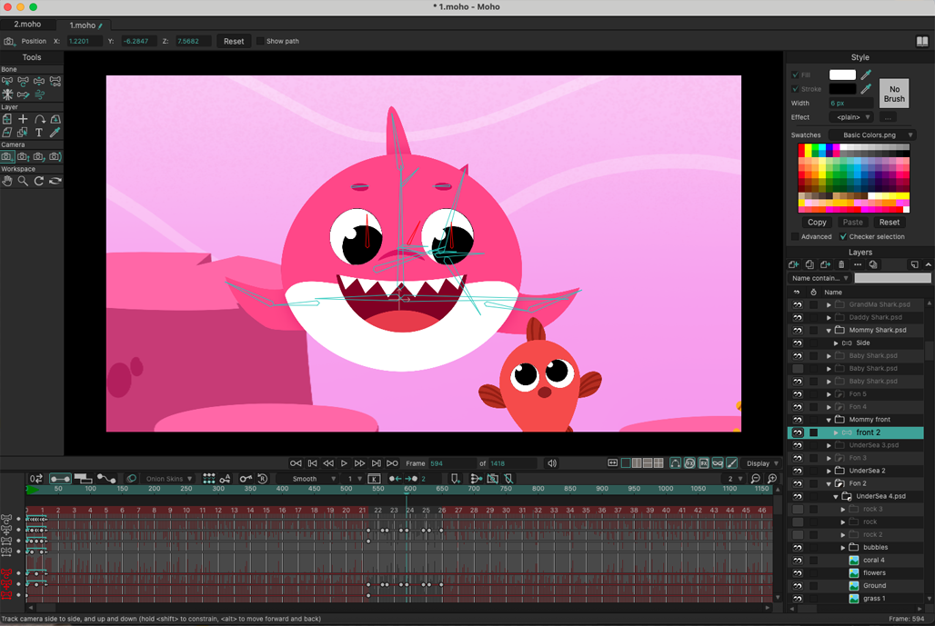 Mommy Shark Character